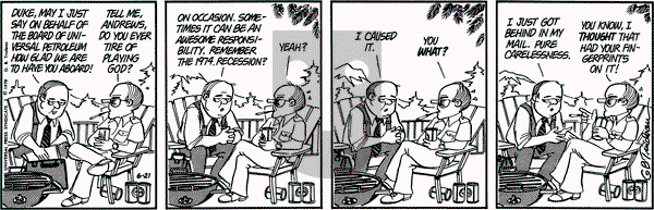 Doonesbury on Thursday June 21, 1979 Comic Strip