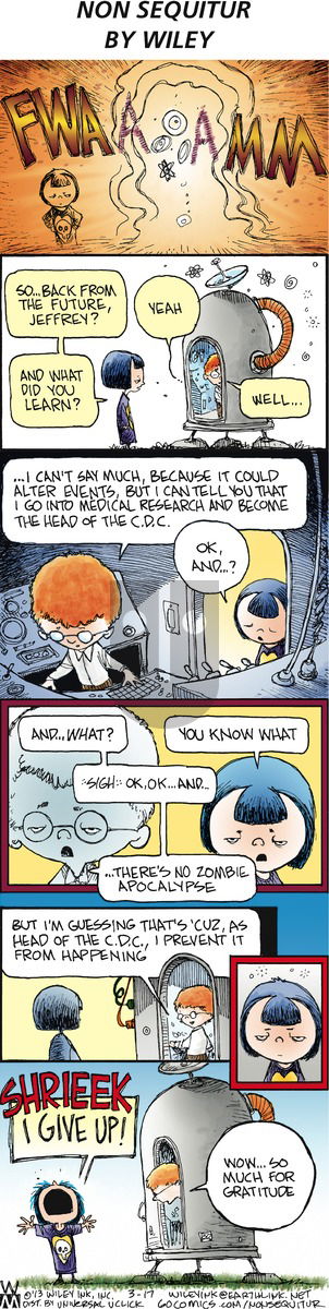 Non Sequitur on Sunday March 17, 2013 Comic Strip