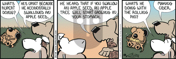 DeFlocked on Tuesday October 10, 2017 Comic Strip