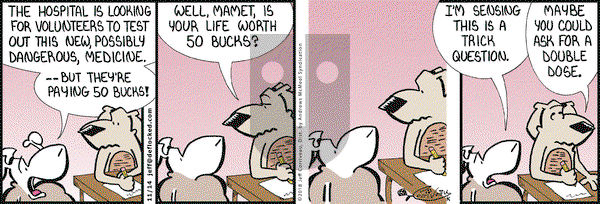 DeFlocked on Wednesday November 14, 2018 Comic Strip