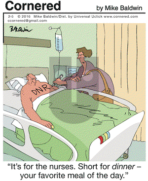 Cornered on Friday February 5, 2016 Comic Strip