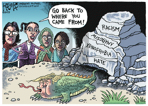 Rob Rogers on Tuesday July 16, 2019 Comic Strip
