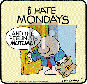 Ziggy on Monday March 11, 2019 Comic Strip