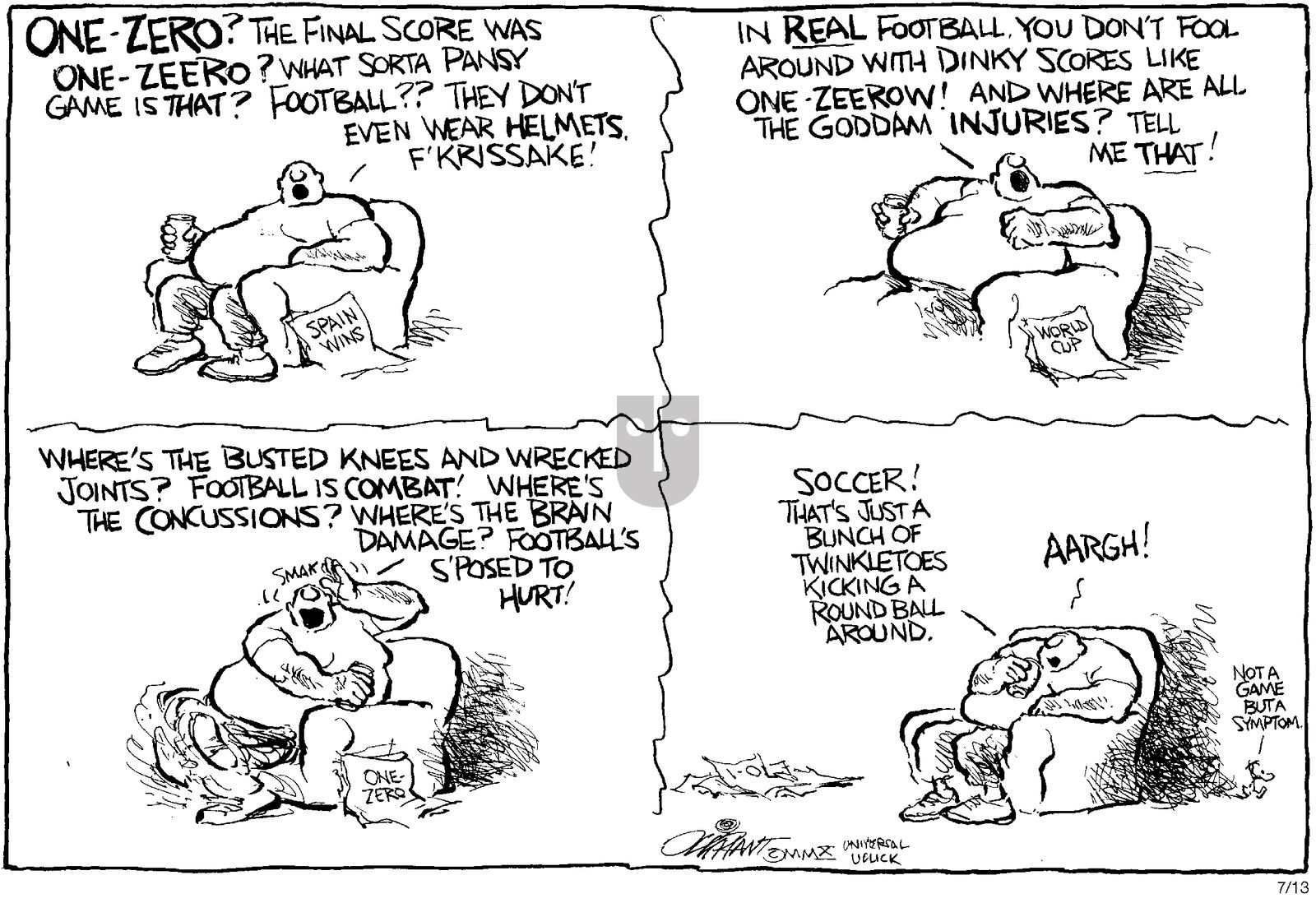 Pat Oliphant on Tuesday July 13, 2010 Comic Strip