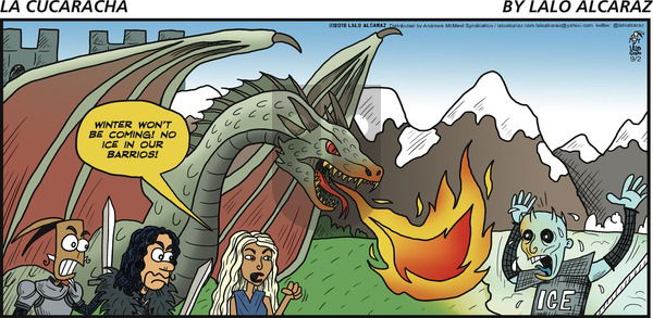 La Cucaracha on Sunday September 2, 2018 Comic Strip