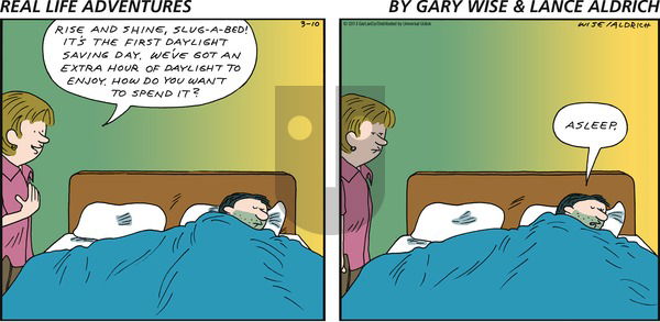 Real Life Adventures on Sunday March 10, 2013 Comic Strip