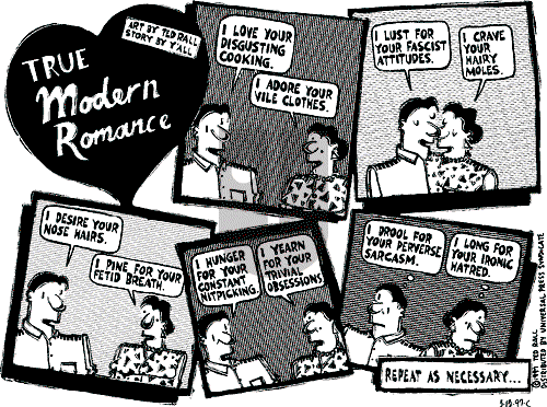 Ted Rall on Saturday July 12, 1997 Comic Strip