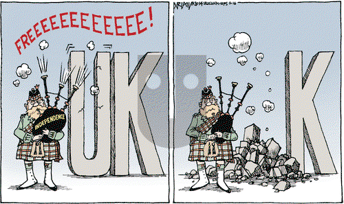 Robert Ariail on Tuesday September 16, 2014 Comic Strip