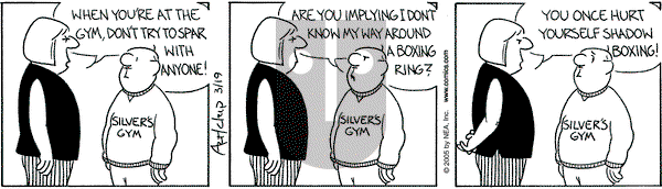 The Born Loser on Saturday March 19, 2005 Comic Strip