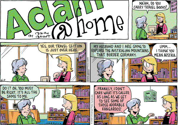 Adam@Home on Sunday June 7, 2009 Comic Strip