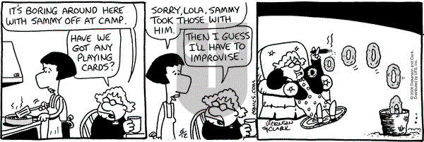 Lola on Monday June 12, 2006 Comic Strip