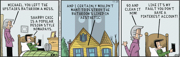 Grand Avenue on Saturday November 29, 2025 Comic Strip