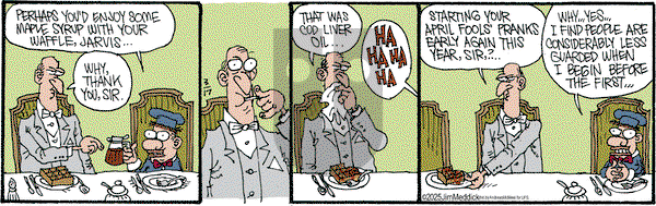 Monty on Monday March 17, 2025 Comic Strip
