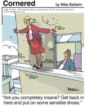 Cornered on Monday January 20, 2014 Comic Strip