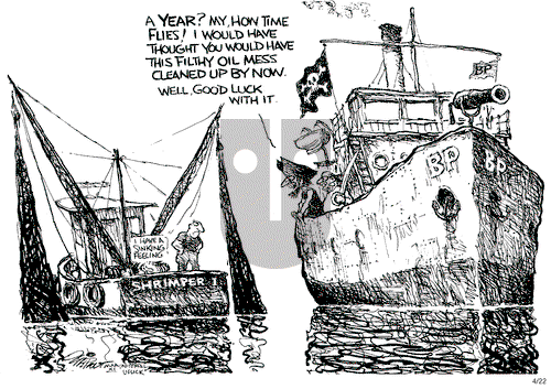 Pat Oliphant - Friday April 22, 2011 Comic Strip