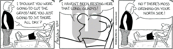The Born Loser on Thursday September 25, 2003 Comic Strip