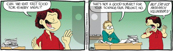 The Buckets on Friday March 15, 2019 Comic Strip