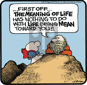 Ziggy on Monday February 4, 2019 Comic Strip