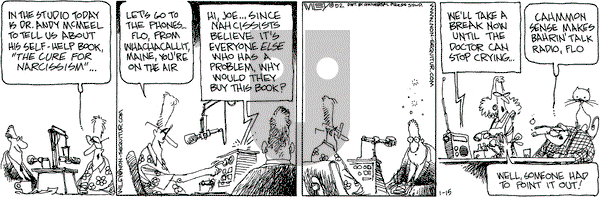 Non Sequitur on Tuesday January 15, 2002 Comic Strip