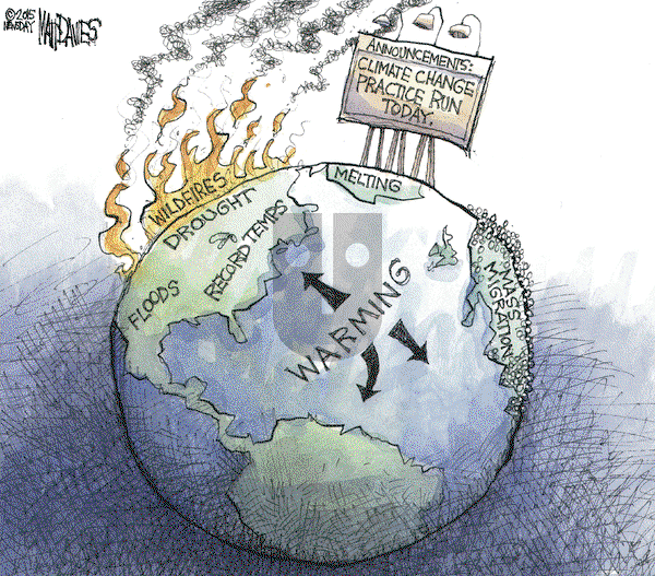 Matt Davies on Wednesday September 16, 2015 Comic Strip