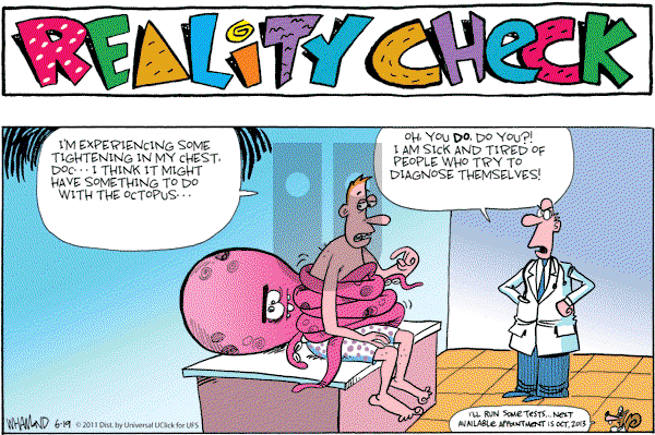 Reality Check - Sunday June 19, 2011 Comic Strip