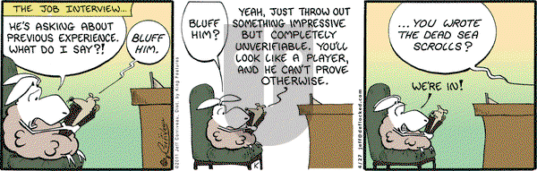 DeFlocked on Wednesday April 27, 2011 Comic Strip