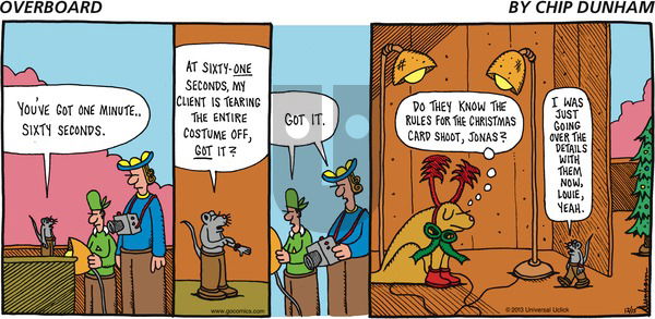 Overboard on Sunday December 15, 2013 Comic Strip