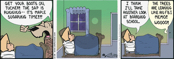 DeFlocked on Monday March 26, 2018 Comic Strip