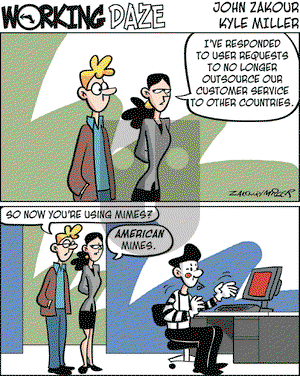 Working Daze on Thursday February 15, 2007 Comic Strip