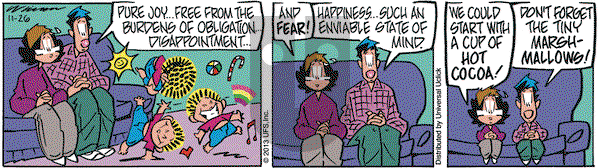 Rose is Rose on Tuesday November 26, 2013 Comic Strip