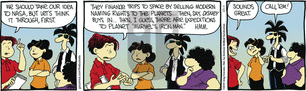 The Buckets on Friday April 12, 2019 Comic Strip