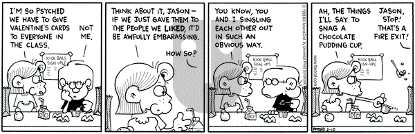 FoxTrot on Tuesday February 10, 1998 Comic Strip