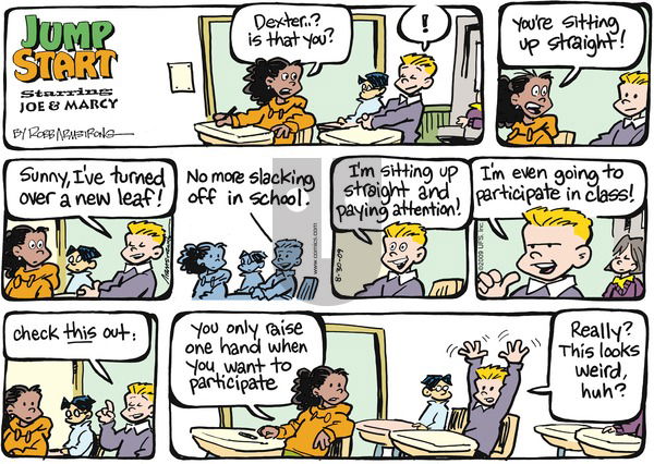 JumpStart on Sunday August 30, 2009 Comic Strip