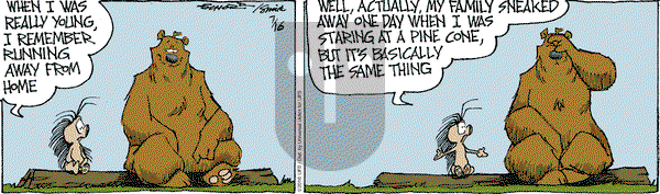 The Grizzwells on Saturday July 16, 2016 Comic Strip