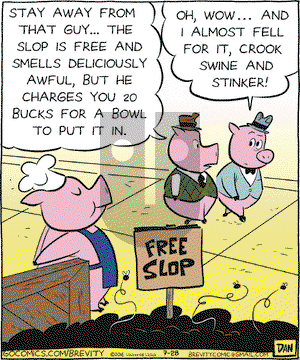 Brevity on Thursday July 28, 2016 Comic Strip