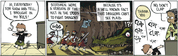 Wallace the Brave on Monday November 20, 2017 Comic Strip