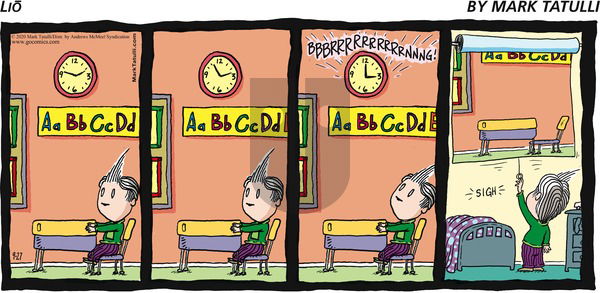 Lio on Sunday September 27, 2020 Comic Strip