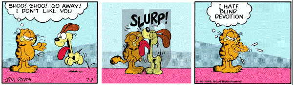 Garfield on Saturday July 2, 1983 Comic Strip