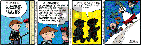 Nancy on Thursday March 22, 2018 Comic Strip