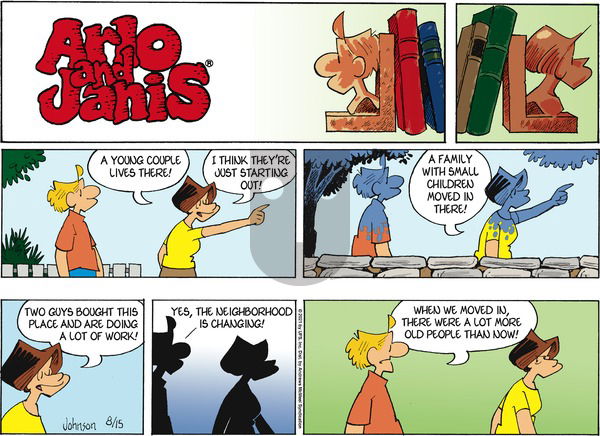 Arlo and Janis - Sunday August 15, 2021 Comic Strip