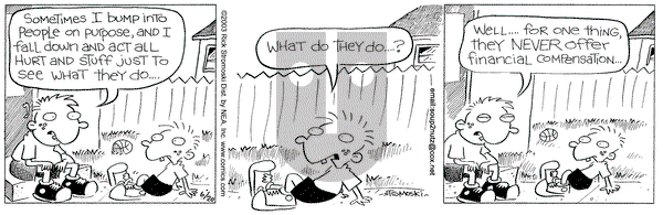 Soup to Nutz - Old on Friday June 20, 2003 Comic Strip