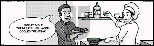 F Minus on Monday March 14, 2011 Comic Strip