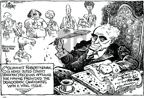 Pat Oliphant on Friday November 28, 2003 Comic Strip