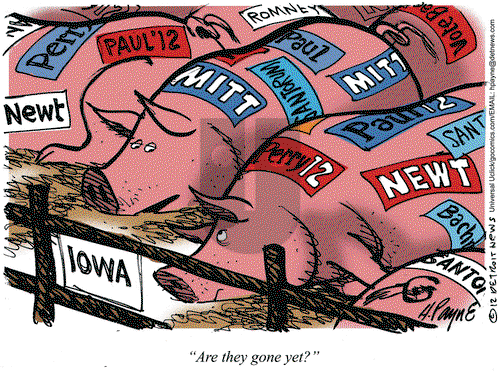 Henry Payne on Thursday January 5, 2012 Comic Strip