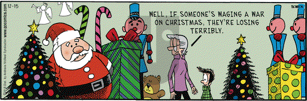 Grand Avenue on Saturday December 15, 2018 Comic Strip