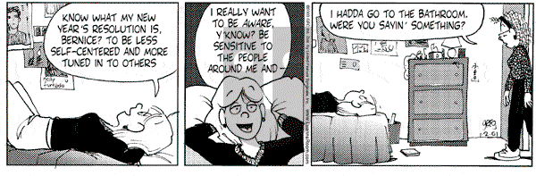 Luann on Wednesday January 10, 2001 Comic Strip