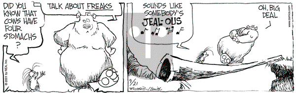 The Grizzwells on Friday September 21, 2001 Comic Strip