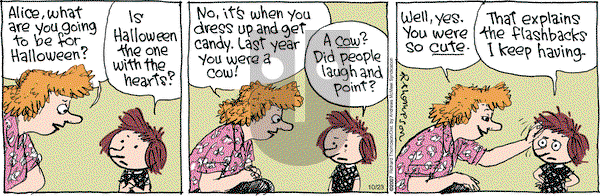 Cul de Sac on Monday October 23, 2017 Comic Strip
