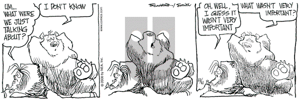 The Grizzwells on Saturday November 11, 2000 Comic Strip