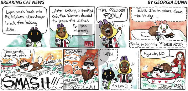Breaking Cat News - Sunday March 6, 2022 Comic Strip
